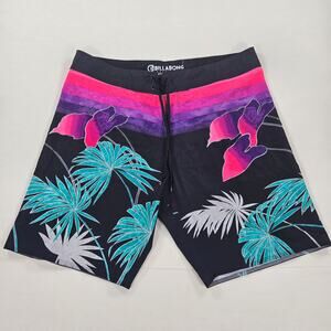 Billabong Sundays Airlite Tropical‎ Floral Hawaiian Board Shorts Men's Size 33